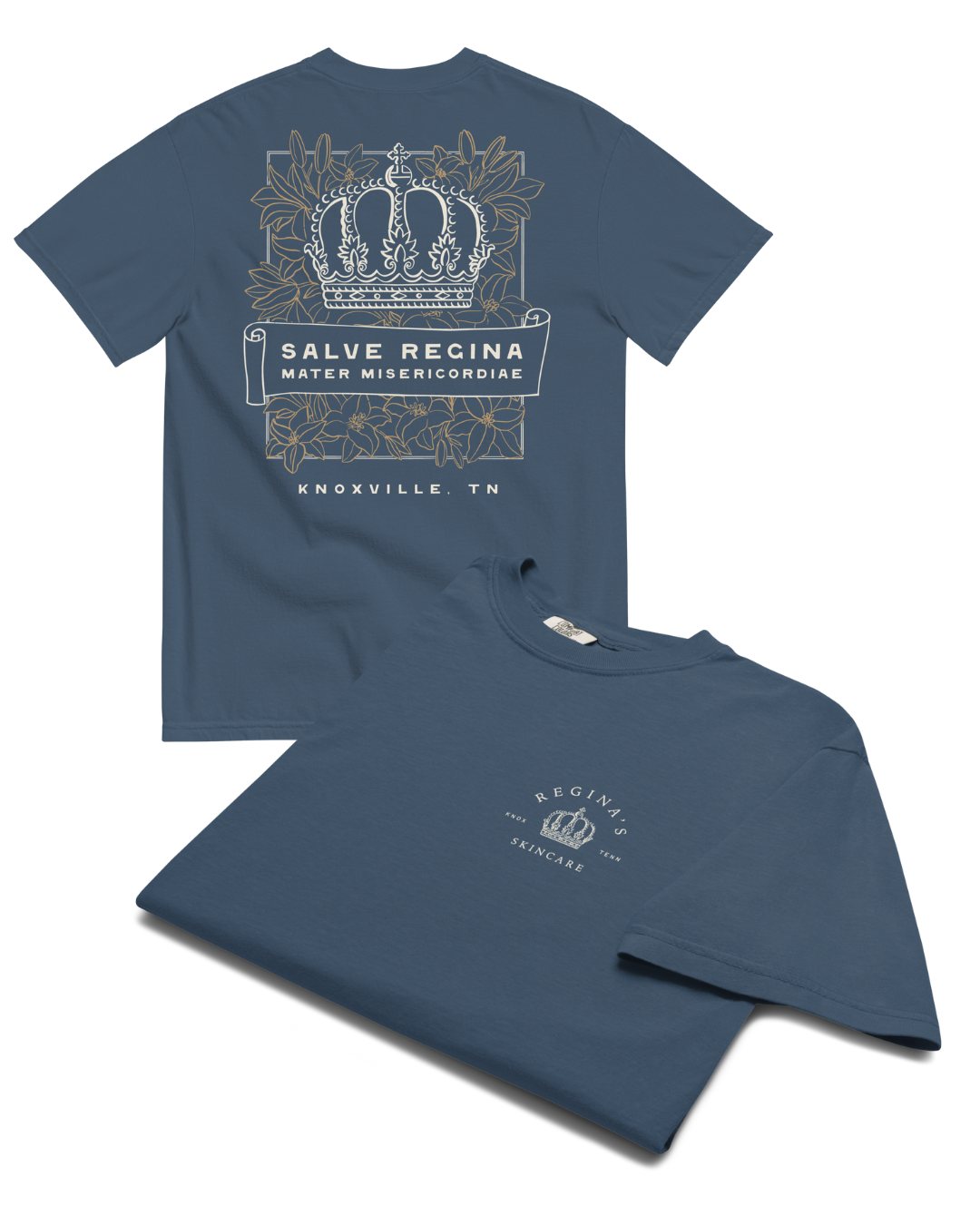 Regina's Skincare Salve Regina Heavyweight Tshirt in Midnight