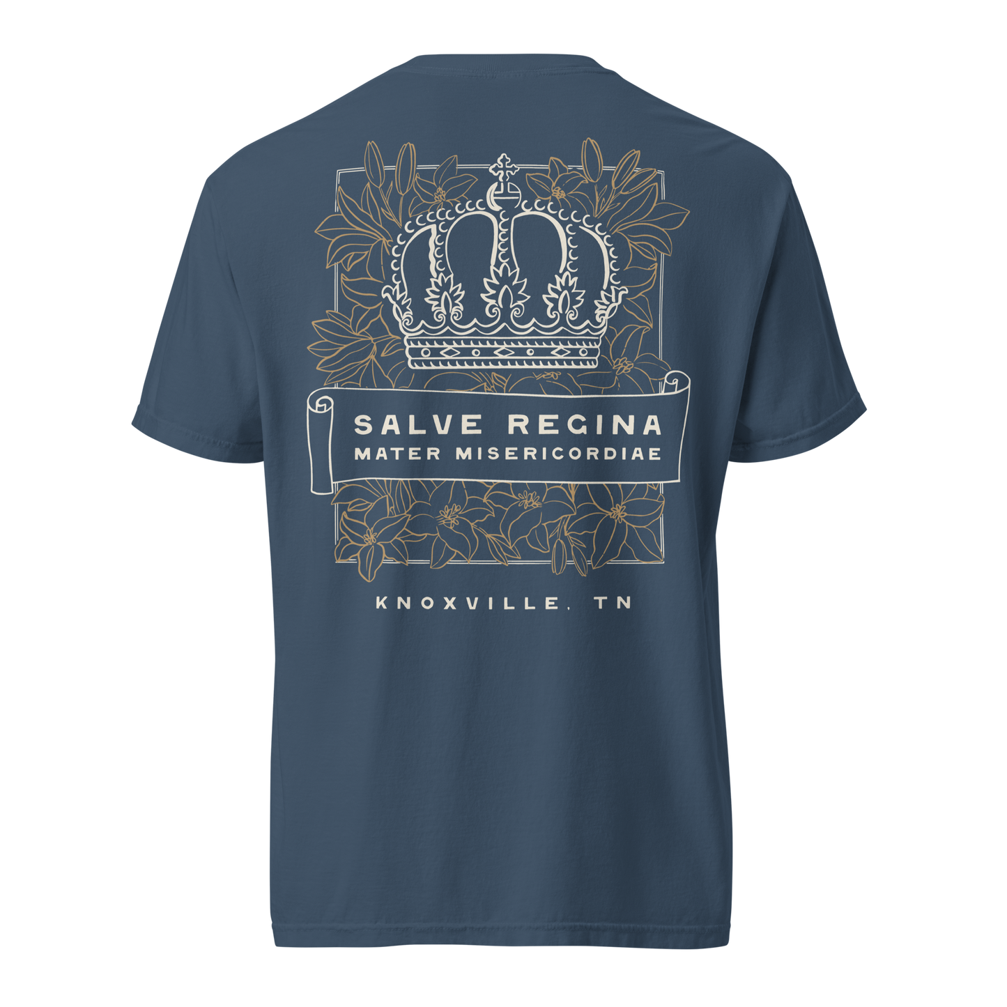 Regina's Skincare Salve Regina Heavyweight Tshirt in Midnight