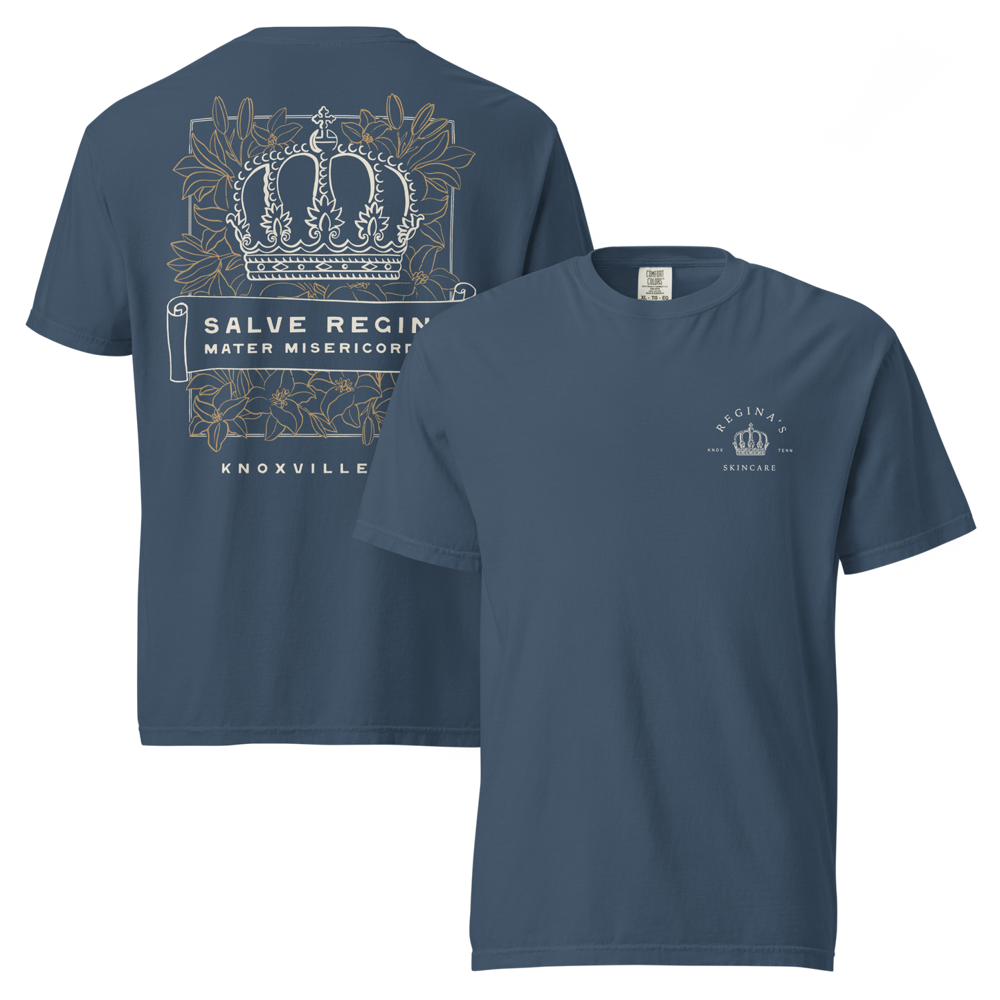 Regina's Skincare Salve Regina Heavyweight Tshirt in Midnight
